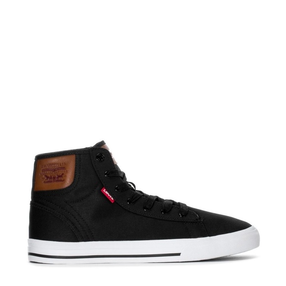 Levis Jackson Hi Canvas Mens Sneakers - Picture 4 of 8